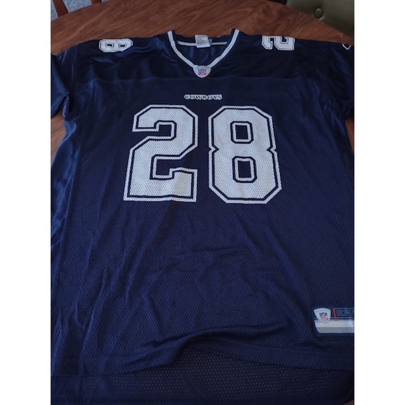Reebok Jones #28 Blue Dallas Cowboys Jersey Size XL - Picture 2 of 5